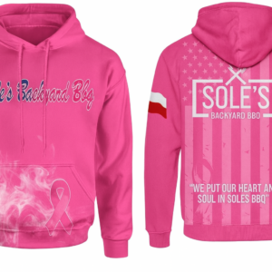 Pink Smoke Awareness Hoodie