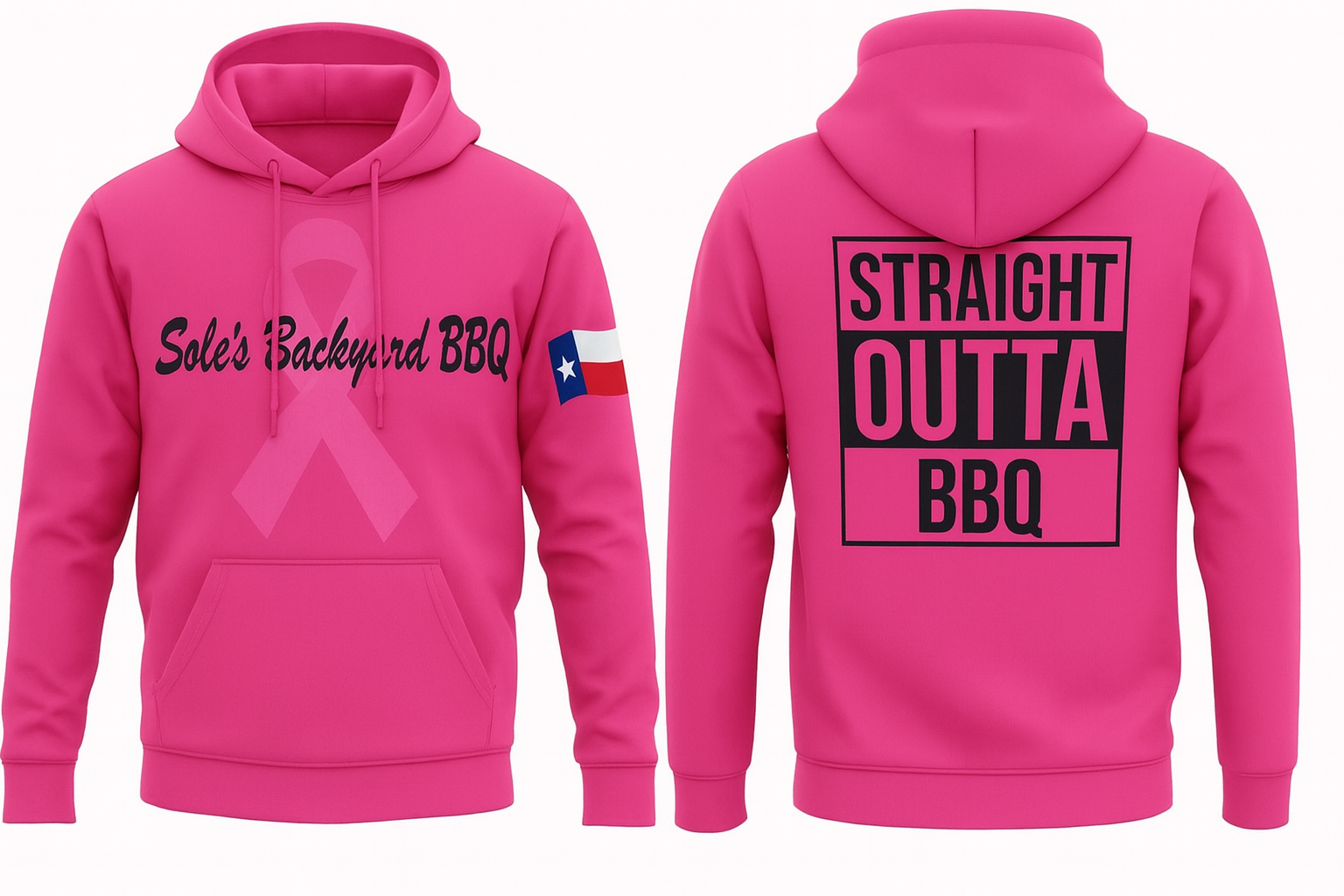 straight outta bbq hoodie